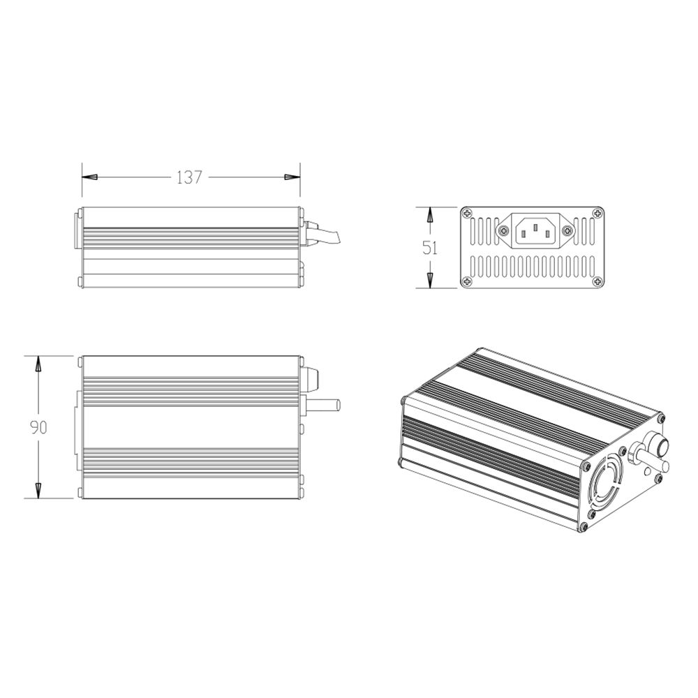 AC DC 12V 10A Charger Page