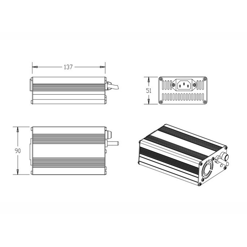 AC DC 12V 5A Charger Page